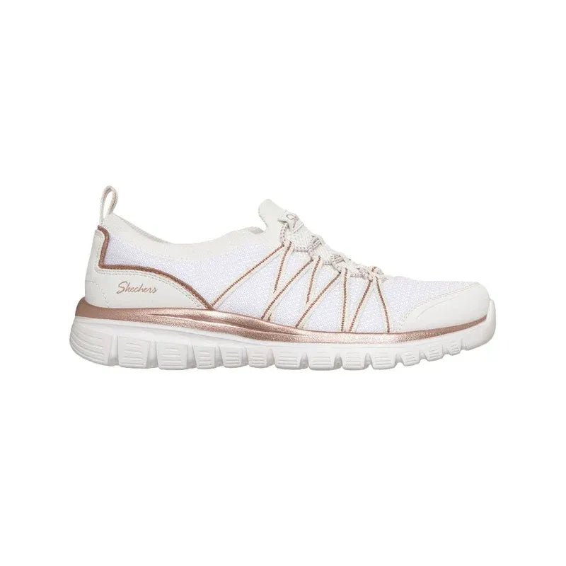 SKECHER Graceful - Purecrush in the Taupe/Gold colorway 100888/WTRG skw223 - Runner