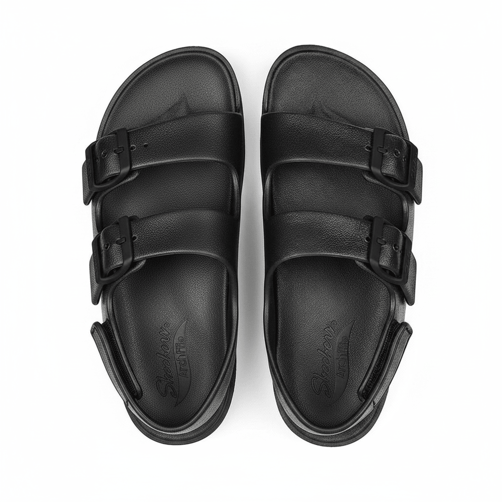 SKECHERS Arch Fit Cali Breeze 2.0 Sandal - BLKBLK SLW54 - Runner