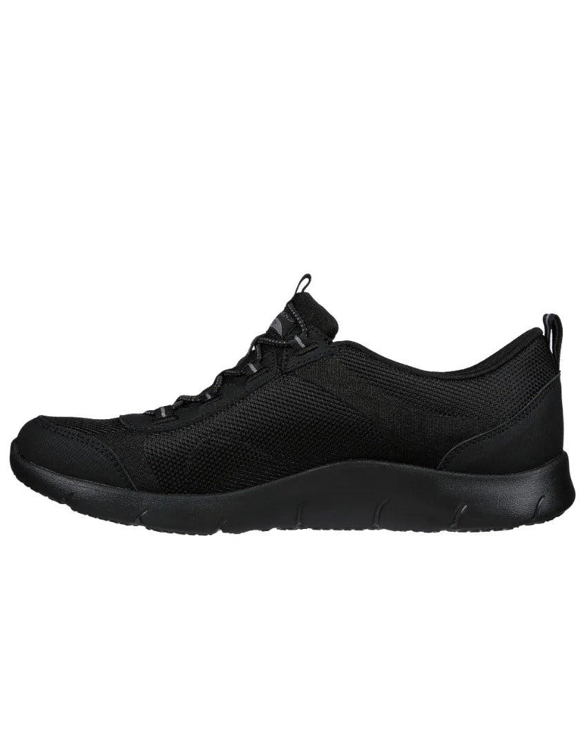 SKECHERS Arch Fit Refine - Her Ace 104391 - BBK SLIP - ON SNEAKERS SKW151 - Runner