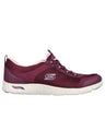 SKECHERS Arch Fit Refine - Her Ace 104391 - PLUM SLIP - ON SNEAKERS SKW150 - Runner