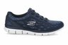 Skechers Blue Light Track Gratis Trainers - 23361 - NVY - SKW88 - Runner