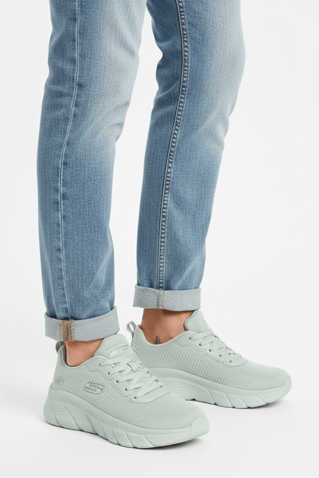 SKECHERS Bobs B Flex Hi - Flying Hi-117385-SAGE SKW117 - Runner