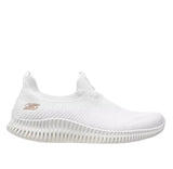 SKECHERS Bobs Geo Lite Slip - On Running Shoes 117414 - WHT SKW175 - Runner
