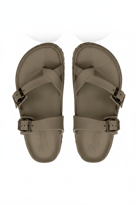 SKECHERS Foamies Cali Breeze 2.0 Carefree Sandals Taupe SLW73 - Runner