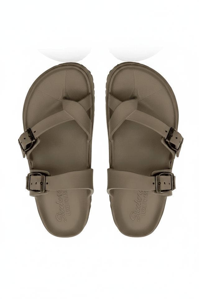 SKECHERS Foamies Cali Breeze 2.0 Carefree Sandals Taupe SLW73 - Runner