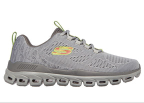 SKECHERS GLIDE - STEP - FASTEN UP 232136 - GRY SKM84 - Runner
