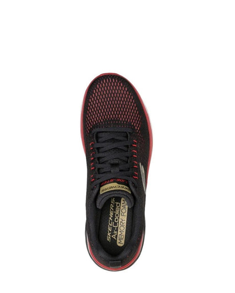 SKECHERS Glide - Step Sport - Wave Heat 232270 - BKRD SKM88 - Runner