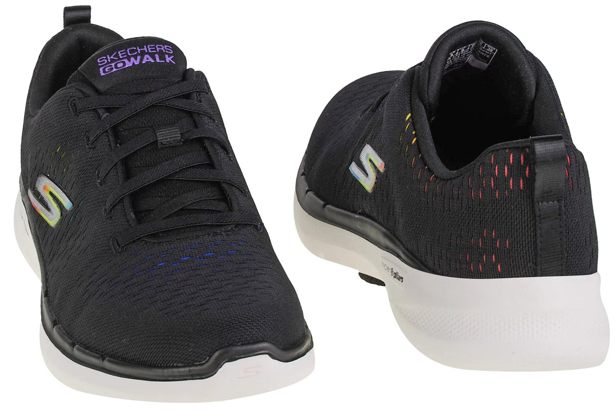 SKECHERS Go Walk 6 - Vibrant Energy Performance 124520 - BKMT SKW126 - Runner