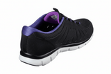 SKECHERS Gratis Be Magnificent black/purple by Skechers SKW76 - Runner