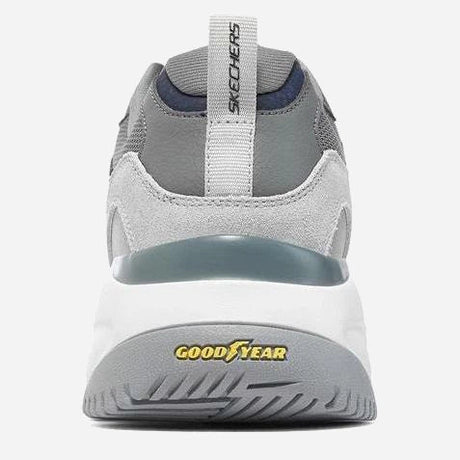 SKECHERS LanderS GRAY/NAVY BLUE Chunky Shoes 237486 - GYNV SKM92 - Runner