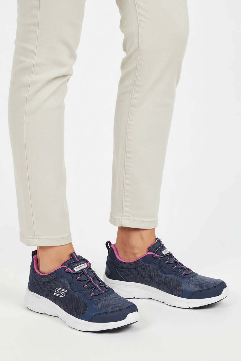 SKECHERS Relaxed Fit: D'Lux Comfort - Bliss Galore 104336-NVPR SKW135 - Runner