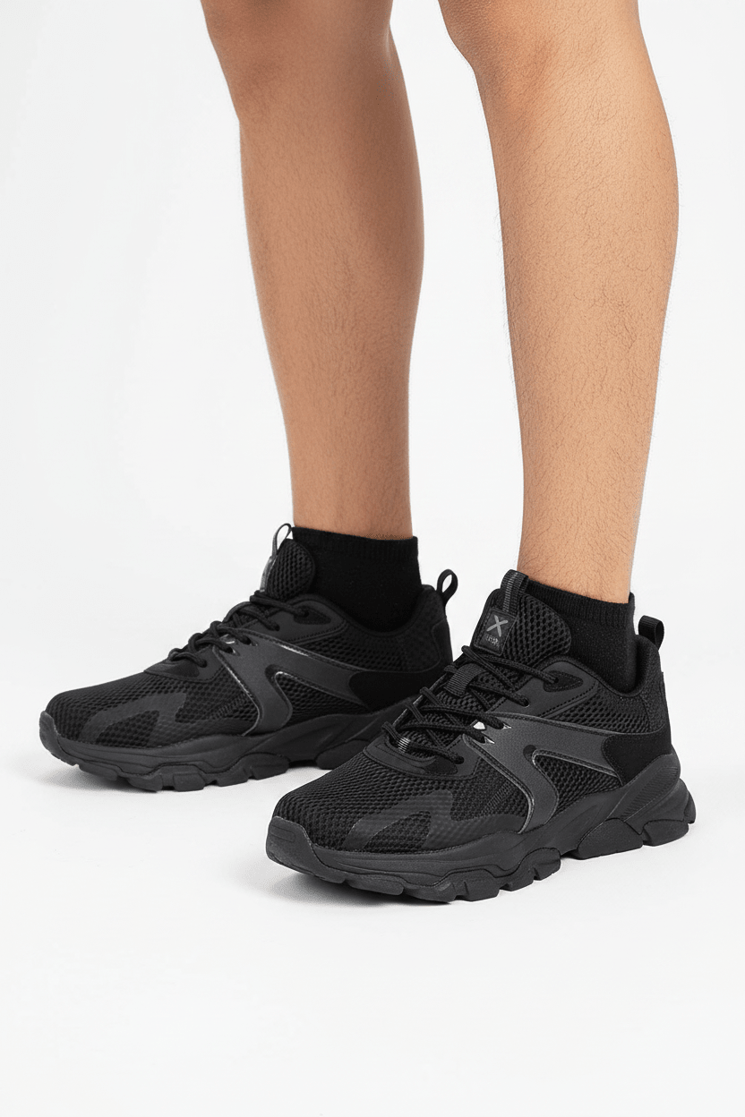 SKECHERS Skechers Sierra Sidebiz - Black 177275-BBK SKW67 - Runner