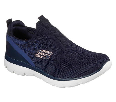 SKECHERS SUMMITS - DAILY FLOURISH WOMEN SHOES 149207 - NVY SKW125 - Runner