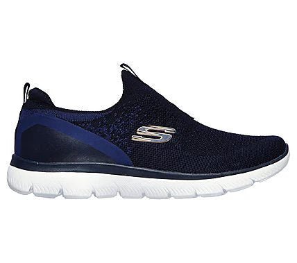 SKECHERS SUMMITS - DAILY FLOURISH WOMEN SHOES 149207 - NVY SKW125 - Runner