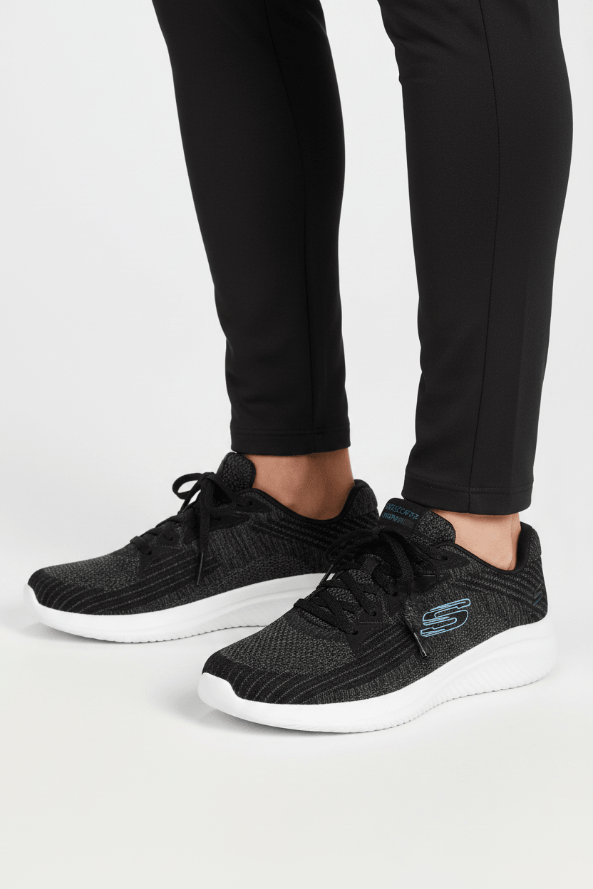 SKECHERS Ultra Flex 3.0 - Best Time -149705-BLK-SKW114 - Runner