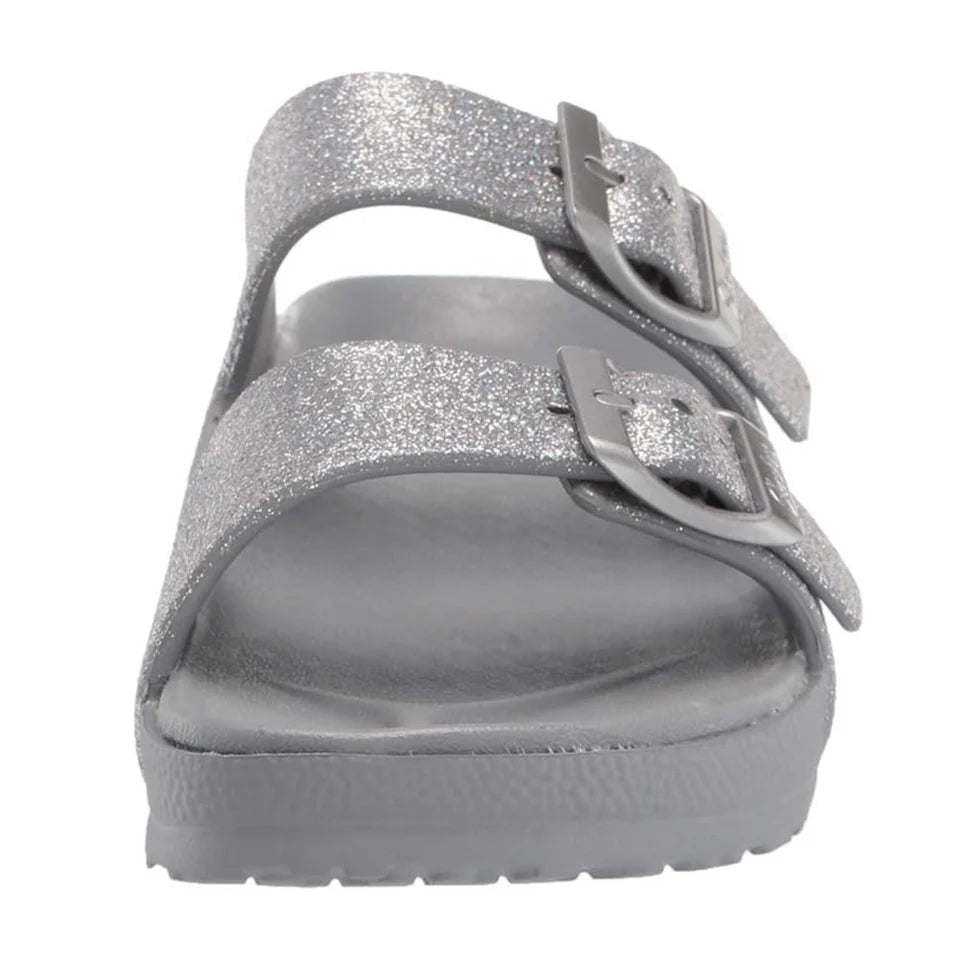 SKECHERS Women's Luxe fomam Shimmering Sandals SLW114 - Runner