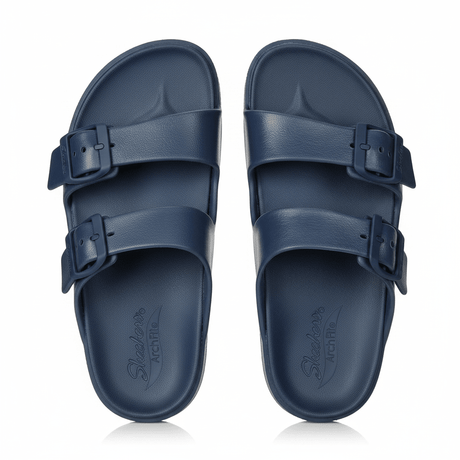SKECHERS women's Slide Sandal Slide Sandal SLW47 - Runner