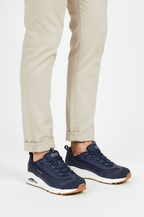 Skechers Womens Uno - Roundabout-73678-NVY- SKW90 - Runner