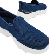 SKECHERSGO WALK MASSAGE FIT Mesh Detail Slip - On Shoes 124908 - NVY SKW139 - Runner