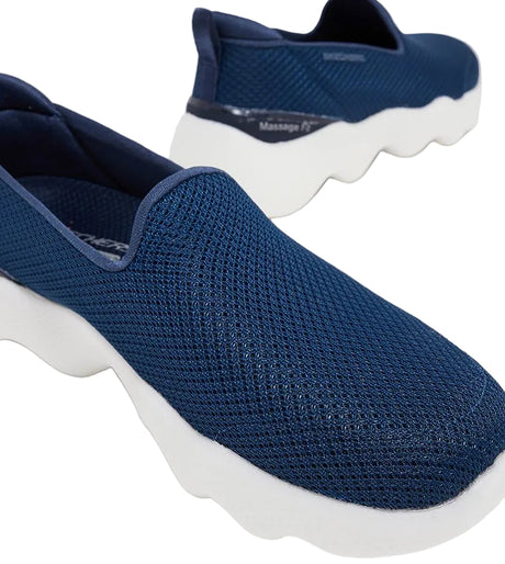 SKECHERSGO WALK MASSAGE FIT Mesh Detail Slip - On Shoes 124908 - NVY SKW139 - Runner
