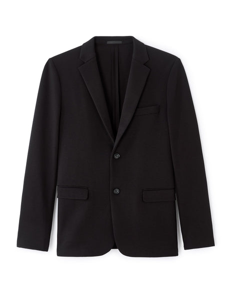 Slim Stretch Textured Blazer - Runner