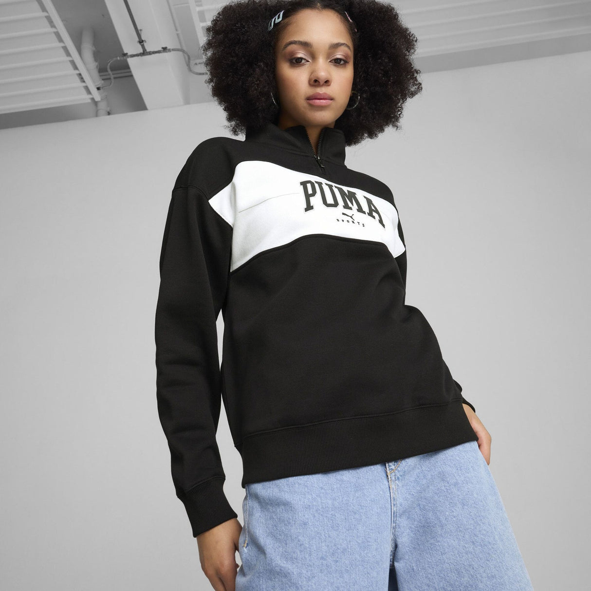 Squad Half - Zip FL Sweatshirt - Runner