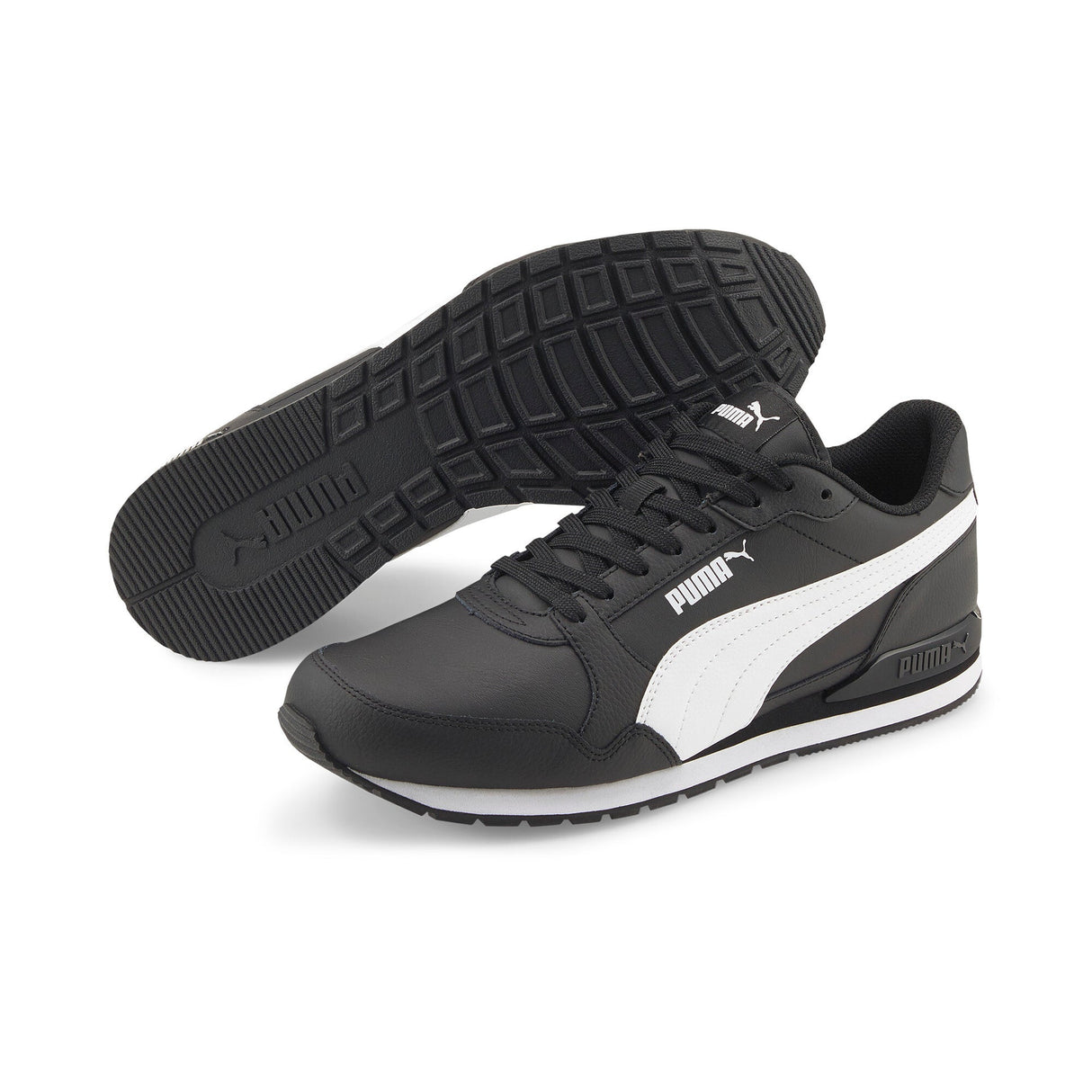 ST RUNNER V3 L PUMA BLACK - PUMA WHITE - Runner