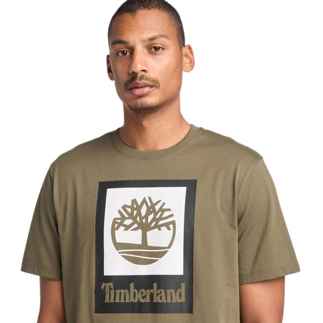 Stack Logo Colored Short Sleeve Tee - Runner