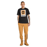 STACK LOGO Colored Short Sleeve Tee Black - Runner
