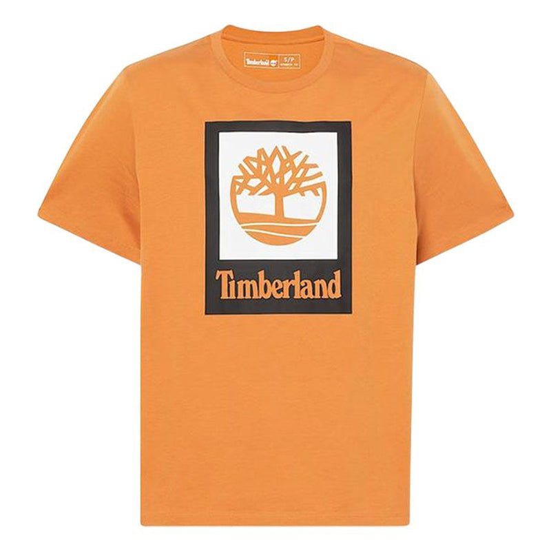 STACK LOGO Colored Short Sleeve Tee Wheat Boot - Runner