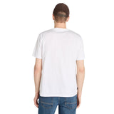 STACK LOGO Colored Short Sleeve Tee White - Runner