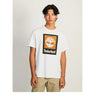 STACK LOGO Colored Short Sleeve Tee White - Runner
