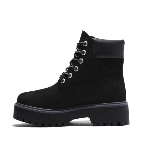 Stone Street 6 Inch Lace Up Waterproof Boot Jet - Runner