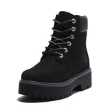 Stone Street 6 Inch Lace Up Waterproof Boot Jet - Runner