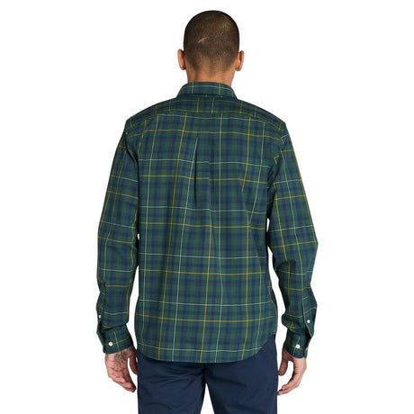 Stretch Poplin Check Shirt - Runner