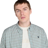 Stretch Poplin Gingham Shirt - Runner