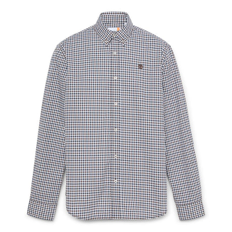 Stretch Poplin Gingham Shirt - Runner