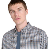 Stretch Poplin Gingham Shirt - Runner