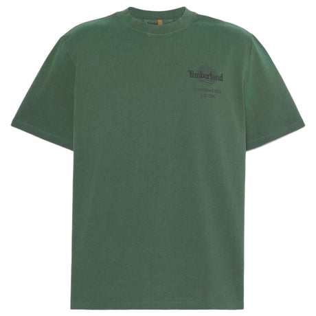 Sunfaded Back Tree Logo Graphic Hw Tee - Runner