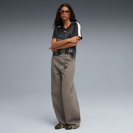 T7 Leo Luxe Relaxed Football Jersey Women - Runner