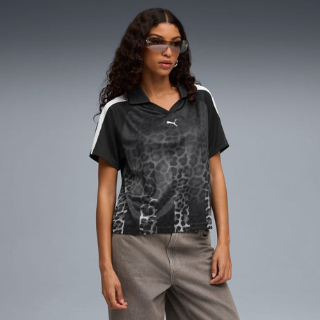 T7 Leo Luxe Relaxed Football Jersey Women - Runner