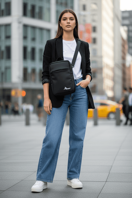 TEMPO ESSENTIALS CROSS BAG BLACK - Runner