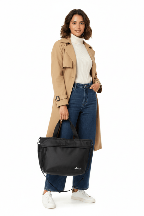 TEMPO ESSENTIALS WOMEN‘S TOTE BAG BLACK - Runner