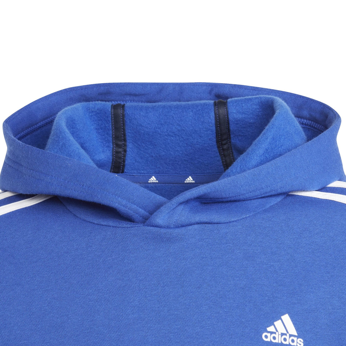 Tiberio 3 - Stripes Colorblock Fleece Hoodie Kids - Runner