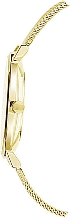 Tommy Hilfiger Analogue Multifunction Quartz Watch for women with Gold colored Stainless Steel mesh bracelet - 1781943 TTW39 - Runner