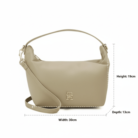 Tommy Hilfiger Boressta TH - ShoulderBag - Beige - TB47 - Runner