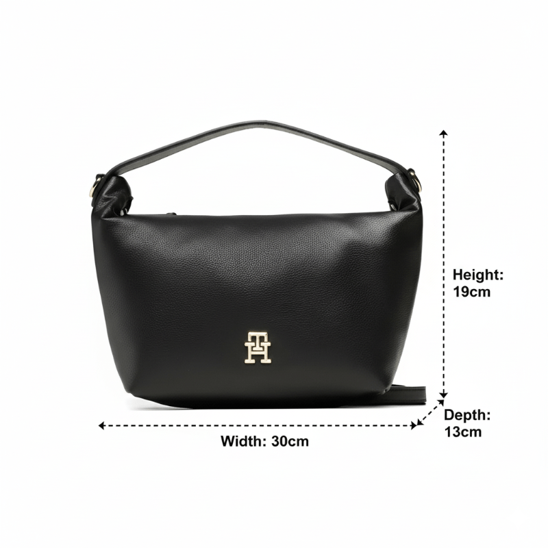 Tommy Hilfiger Boressta TH - ShoulderBag - Black TB18 - Runner