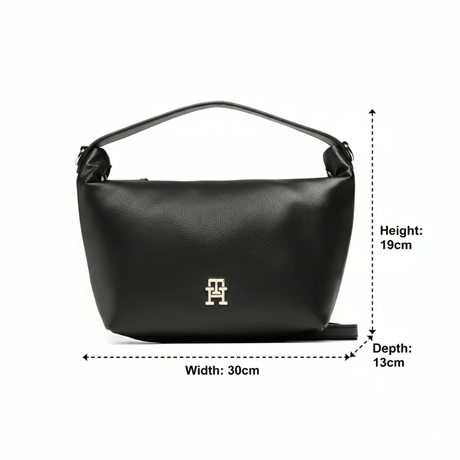 Tommy Hilfiger Boressta TH - ShoulderBag - Black TB18 - Runner