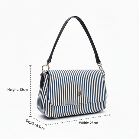 TOMMY HILFIGER Canvas Crossbody Shoulder Bag TB84 - Runner