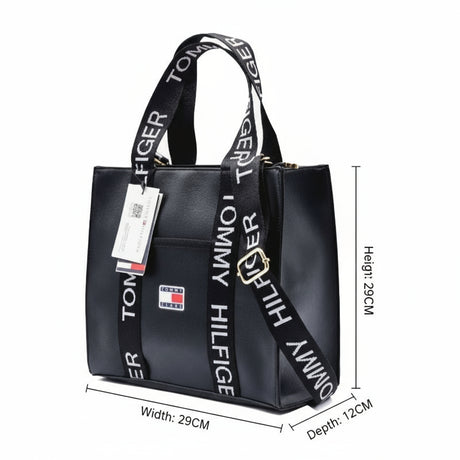 Tommy Hilfiger Corporate TH Monogram Tote Handbag - TB104 - Runner